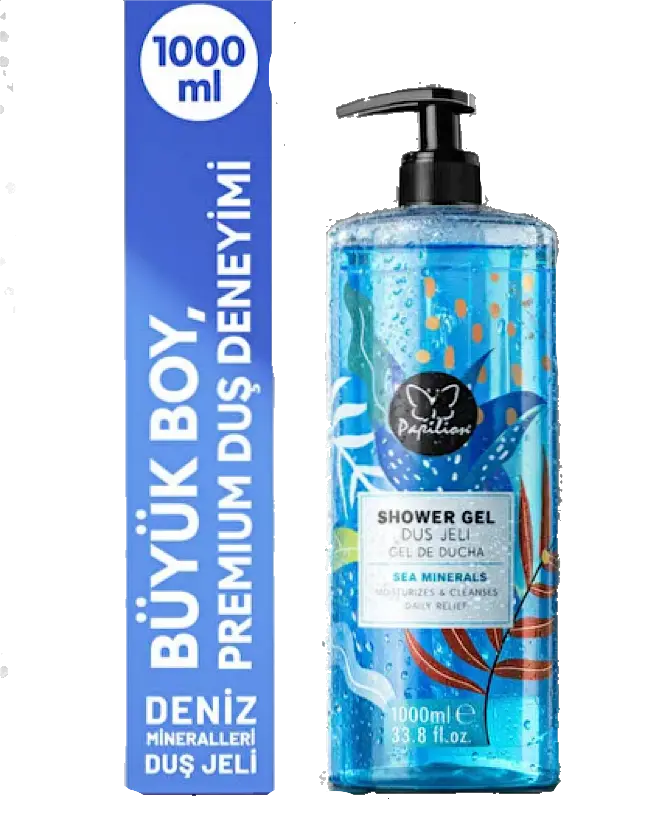 Papilion Duş Jeli Okyanus Mineralleri 1000ml*12