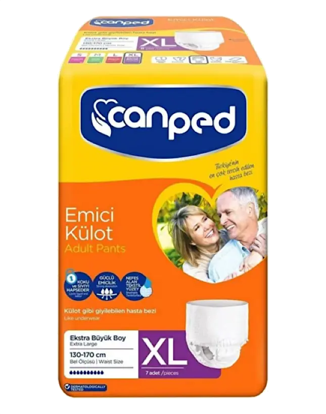 Canped Emici Külot Extra Large 7Lİ*4