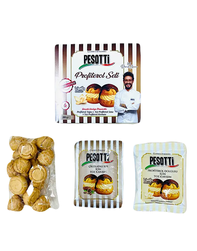 Pesotti Profiterol Seti*8