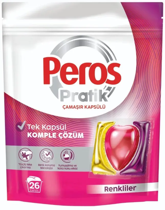 Peros Çam.Det.Bakım Serisi Kapsül Renkliler*6